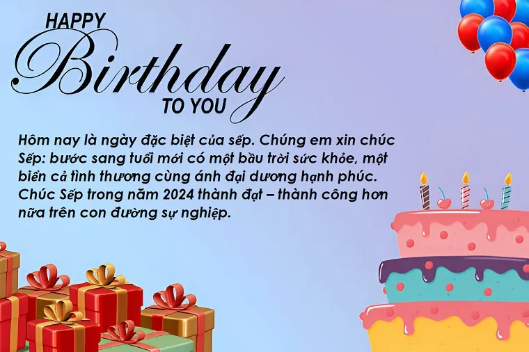 Hình ảnh tin tức Lời Chúc Sinh Nhật Sếp Khiến Leader 'Rơi Nước Mắt' - Áp Dụng Ngay Kẻo Lỡ!