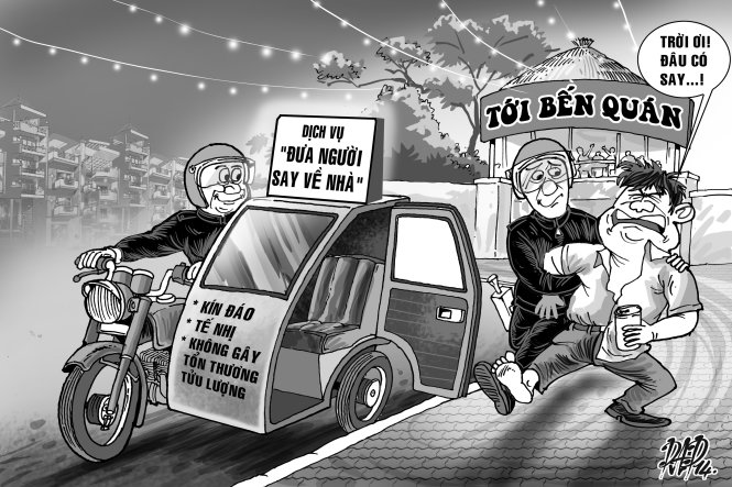 Hình ảnh tin tức Khi Say Rượu, Ai Sẽ Đưa Bạn Về Nhà An Toàn?